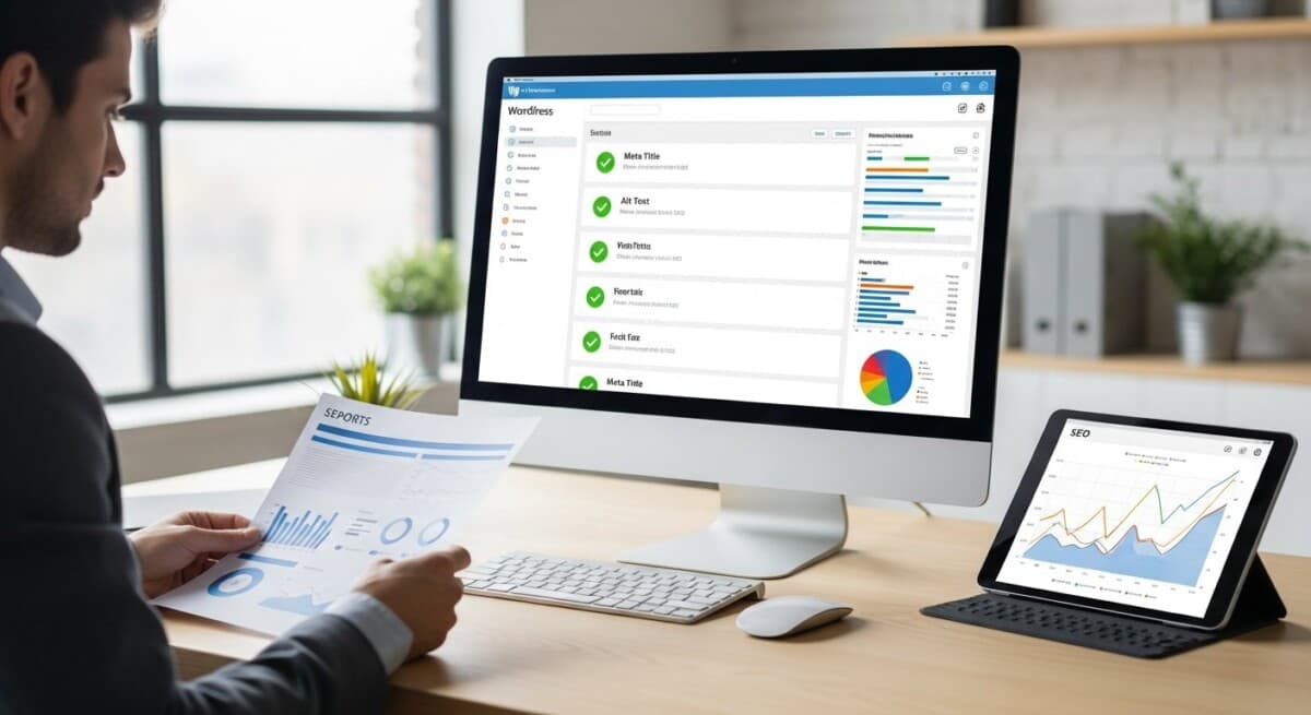 on-page SEO checklist for automated WordPress content
