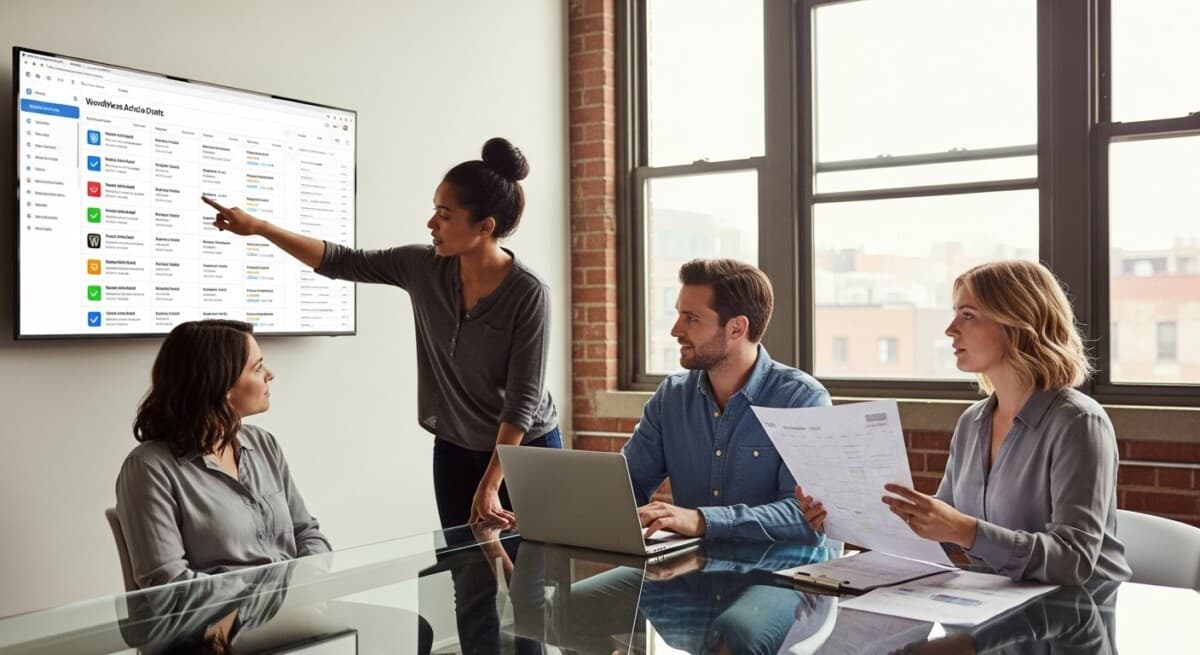 integrate AI content automation editorial workflow agency