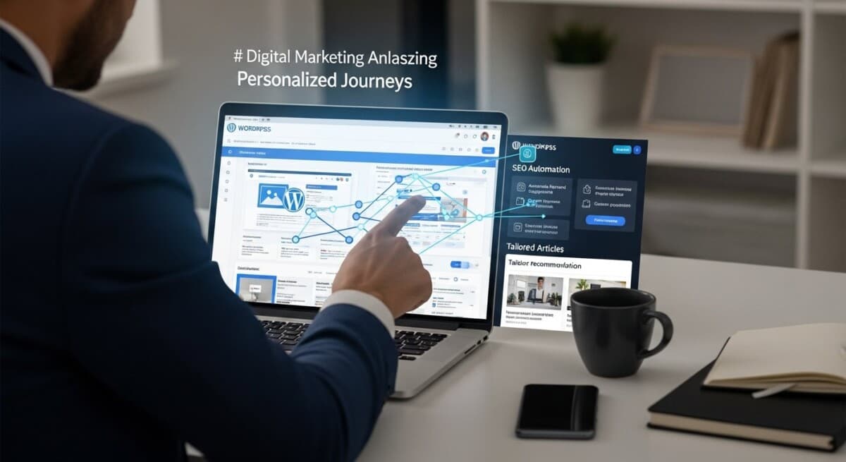 AI content personalization WordPress user behavior